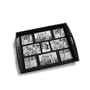 9-Opening Photo Tray - Black