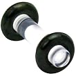 10 Gauge Clear Acrylic Plug