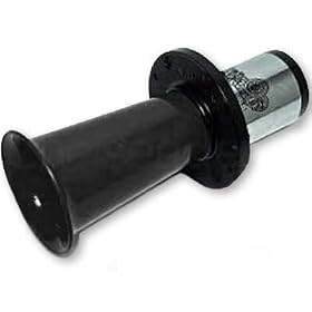 FreeLogix - Klaxon Horn Aoooo-Gaah - Black (Any car / classic cars / campers)