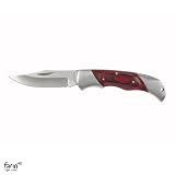 Exori Fischmesser Deluxe mit Holzeinlagen 8 cm Klinge