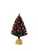 Festive Red Berry Fibre Optic Tree, 3ft