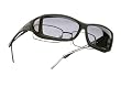 Cocoons Wide Line Med Large - Soft Touch Black Frames