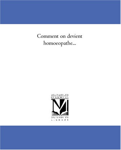 Comment on devient homoeopathe...