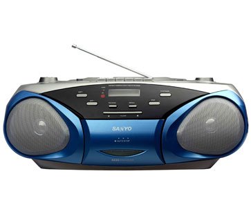 SANYO MCD-V199M Cd Radio Cassette Player Karaoke W/MP3