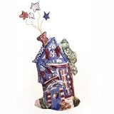 Flag House Tealight Holder