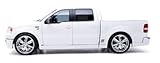 IMAGE OF 3dCarbon 2004-2005 F-150 - 8 PIECE LARIAT KIT - Fits Lariat Models (Flares) Only Front Air Dam, R/L 3 PC. Side Skirts, Rear Lower Skirt -- painted: Crystal Metallic Clearcoat - F1