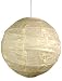 Best Inexpensive Overhead Light Fixture - 12" Maru Japanese Hanging Ceiling Lamp Paper Lantern