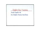 Melamine Whiteboard with Aluminum Frame (5'X4')
