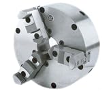 3 JAW -6 MANUAL SCROLL CHUCK-BUCK REPLACEMENT-ZERO SET-TONGUE & GROOVE-WITH HARD TOP JAWS