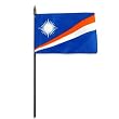 Marshall Island Flag 4 x 6 inch