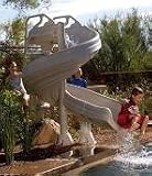 Pool Slides:G-FORCE large Slide, peak Gray