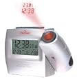 NEW Atomic LED Time and Temp. Projection Alarm Clock