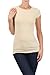 BLVD Women's Basic Solid Round Neck Tee