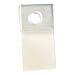 3M Hang Tab 1074 Clear, 1 in x 2 in, Conveniently Packaged (Pack of 100)