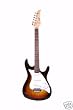 Assasin 39 Inch Tobacco Sunburst Electric Guitar with Gig Bag and Cable & Harmonica