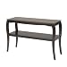 OSP Designs Brighton Sofa Entry Table, Walnut By Office Star