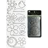 In Stitch'z 3x4 Templates Bring Me Flowers, 4-Pack