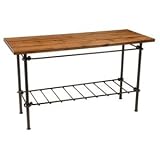 Stone Country Ironworks Knot Console Table in Distressed Pine 901-140-DPN