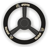 New Orleans Saints Leather Steering Wheel Cover