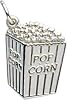 Low price Popcorn Charm by Rembrandt Charms