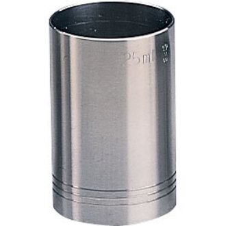 Stainless Steel Thimble Measures - 125 ml CE Stamped