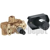 Grohe 34 124 000 Grohtherm 3/4 Thermostat Rough-in Valve, Rough Brass