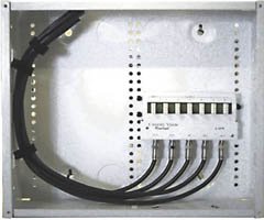 CHANNEL VISION C 0011 110 Punch Down Connectors  Structured Wiring Package with 12 Panel