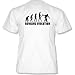 EVOLUTION BOWLING - HERREN - T-SHIRT in Weiss by DoubleM Gr. XL