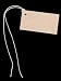 100 Blank KRAFT Hang Tags (1