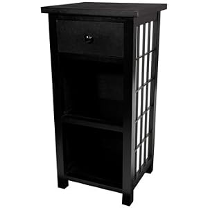 Lowest Cost East Expensive Inexpensive - 30 End Table Nightstand w  Shelf and Drawer (...