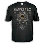 Iowa Hawkeyes Ring Spun Short Sleeve T-Shirts - Posterize