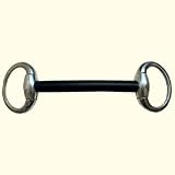 Coronet Nylon Flat Ring Mullen Mouth Eggbutt Bit 12mm