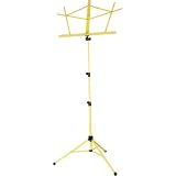 PROTEC DELUXE MUSIC STAND STAND.DESK (YELLOW)