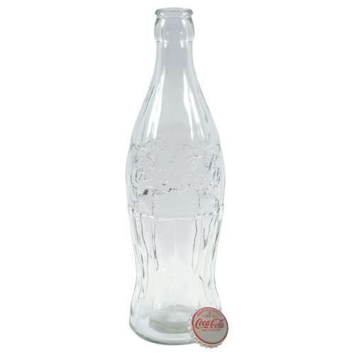 20 Glass Coca-Cola Contour Bottle Coin Bank