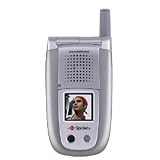 Sprint PCS MM8300SVR Silver Sanyo flip phone with camera & speakerphone