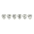 Planet Waves Jerry Garcia Signature Guitar Picks, Critter-Pearl Medium