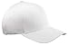 Premium Original Blank Flexfit Ultrafibre Mesh Fitted Hat Cap Flex Fit 6533 Small / Medium - White