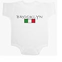 Brooklyn New York Italian Baby Ultrasoft Onesie
