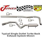 Jones Exhaust DSD1 Complete Single Turbo Back Diesel System Kit
