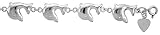 Sterling Silver Dolphin Charm Bracelet