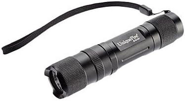 Uniquefire S10-UV 1-Mode LED Ultraviolet Rays Flashlight(395-410nm, 1x14500/AA, Black)