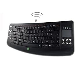 Wireless Slim Touch Ergo Touchpad Keyboard