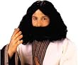 Biblical Wig And Beard Black Adult