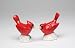 Virginia Red Bird Cardinals S/P Salt & Pepper Shakers