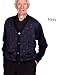 Handsome Mens Cardigan - navy XL