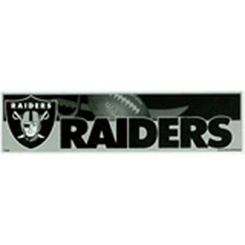 Oakland Raiders Bumper Sticker (Quantity of 2)