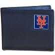 New York Mets Executive Bifold Wallet - MLB Baseball Fan Shop Sports Team Merchandise