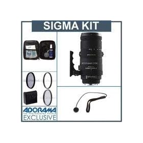Sigma 120-400mm f/4.5-5.6 DG APO OS HSM AutoFocus Lens for Sony Digital Cameras - USA Warranty - Bundle - with Pro Optic 77mm Digital Essentials Filter Kit, Lens Cap Leash,Professional Lens Cleaning Kit