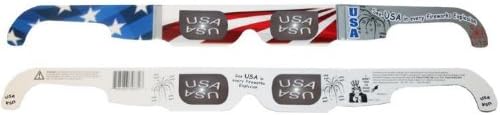 3D Holographic Glasses - See USA USA In Every Point of Light