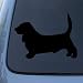 BASSET HOUND - Dog - Vinyl Car Decal Sticker #1489 | Vinyl Color: Black